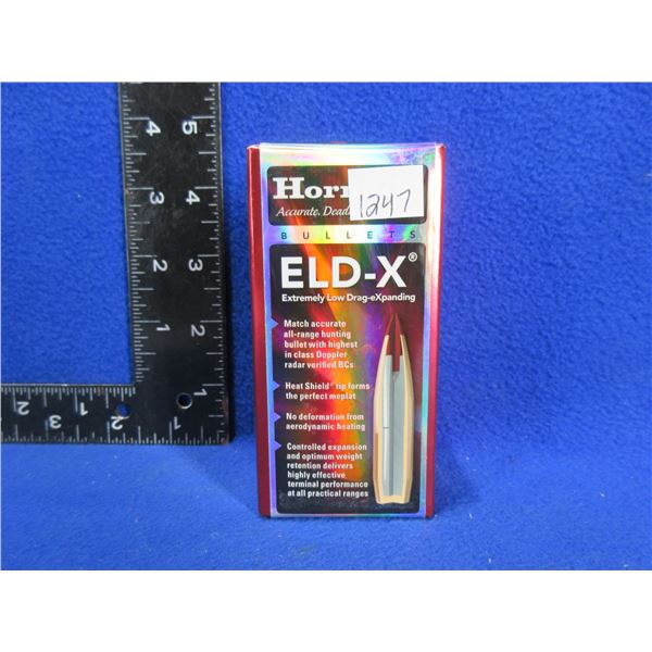 6MM .243" 103gr ELD-X Hornady Bullets - Sealed Box of 100