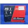 Image 2 : 410 Ga 3" 4 Shot Hi-Power Federal Shotshells - Box of 25