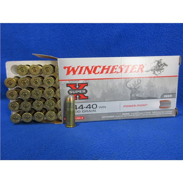 44-40 Win. 200gr PP SuperX Winchester Cartridges