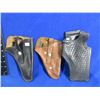 Image 1 : 3 Leather Holsters - Right Hand