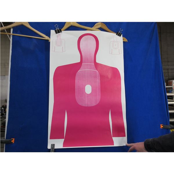 10 SilhouetteTargets - 34 1/2" x 23"
