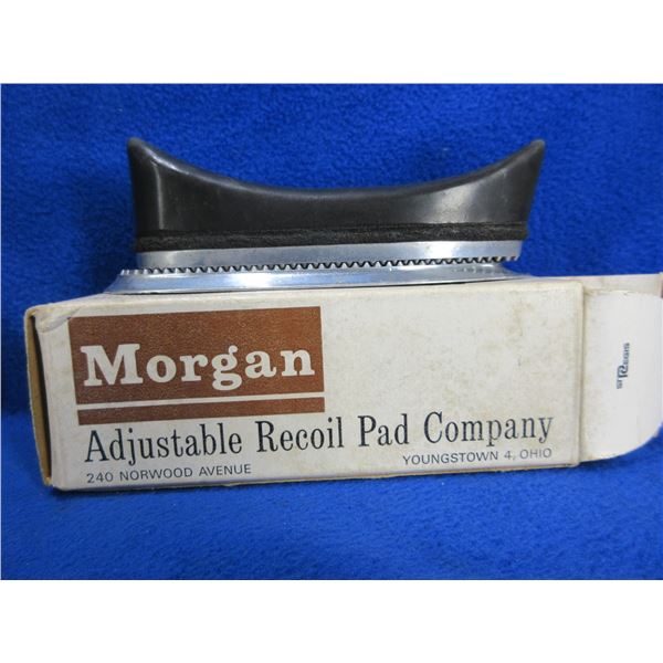 Morgan Adjustable Recoil Pad with Screws - Curved # 4