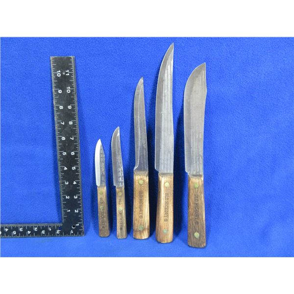 Old Hickory 5 Piece Knife Set No. 705
