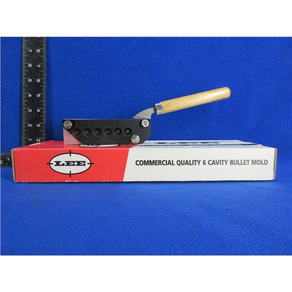 NEW - Lee 6 Cavity Bullet Mold with Handles - .358" 150gr