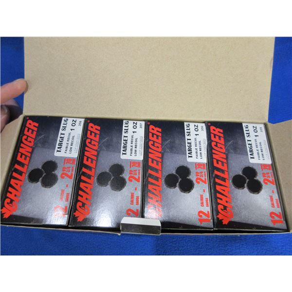 12 Ga 2 3/4" 1 oz Target Slug Challenger Shotshells