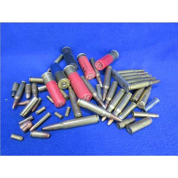 Lot of Misc. - 39 Cartridges and 6 Shotshells