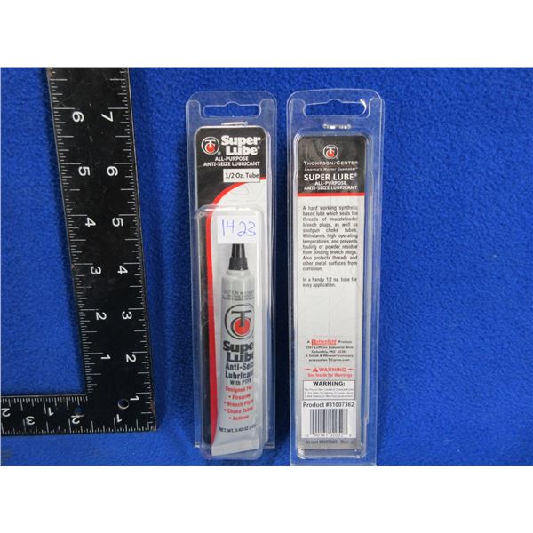 NEW - 2 Thompson/Center Super Lube - 1/2 oz Tubes