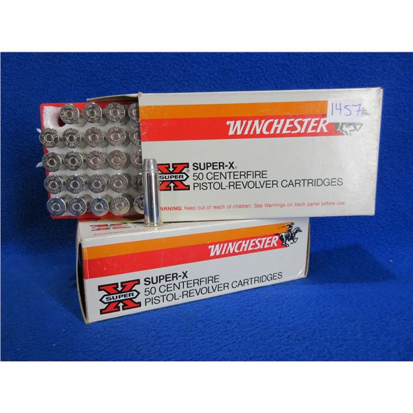 38 Spl (+P) 158gr HP SuperX Winchester Cartridges