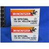 Image 2 : 38 Spl (+P) 158gr HP SuperX Winchester Cartridges