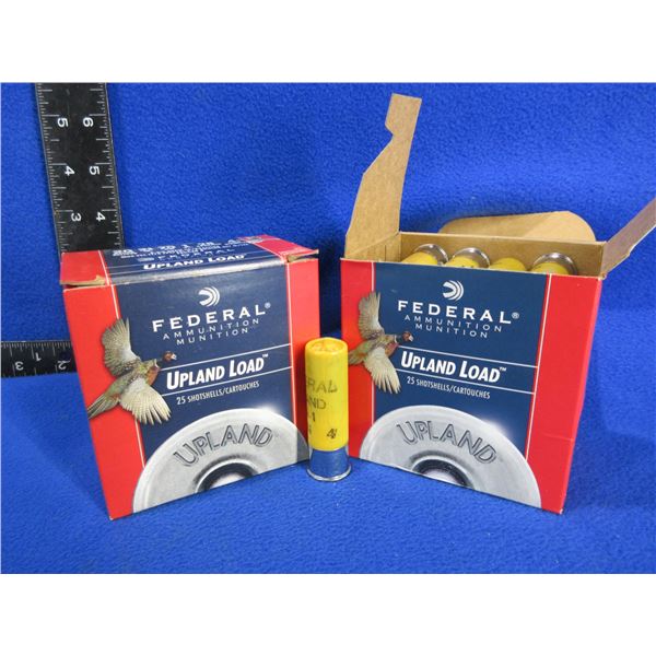 20 Ga. 2 3/4" 4 Shot Upland Load Federal Shotshells