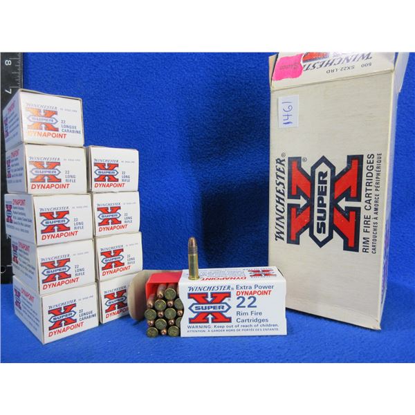 22 LR 40gr Dynapoint SuperX Winchester Cartridges