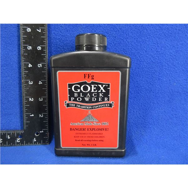 Goex FFg Black Powder - Sealed 1 lb Tub - PICK UP ONLY