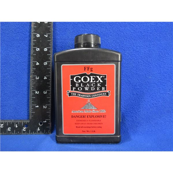 Goex FFg Black Powder - Sealed 1 lb Tub - PICK UP ONLY
