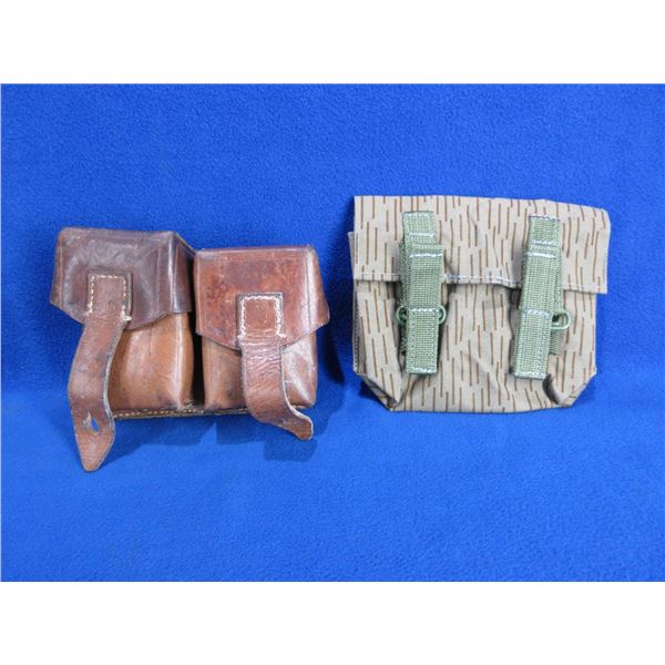 German Grenade/Ammo Pouch & Yugoslav Ammo Pouch