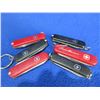 Image 1 : 6 Folding Blade Key Chain Knives