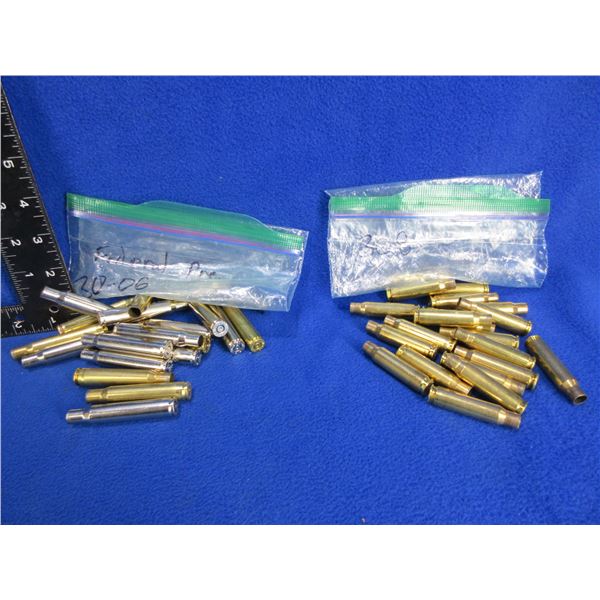 Brass Only - 30-06 Sprg x 20 and 308 Win. x 20 Unprimed