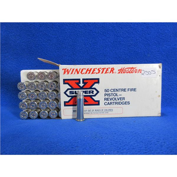 38 Spl (+P) 158gr HP SuperX Winchester Cartridges