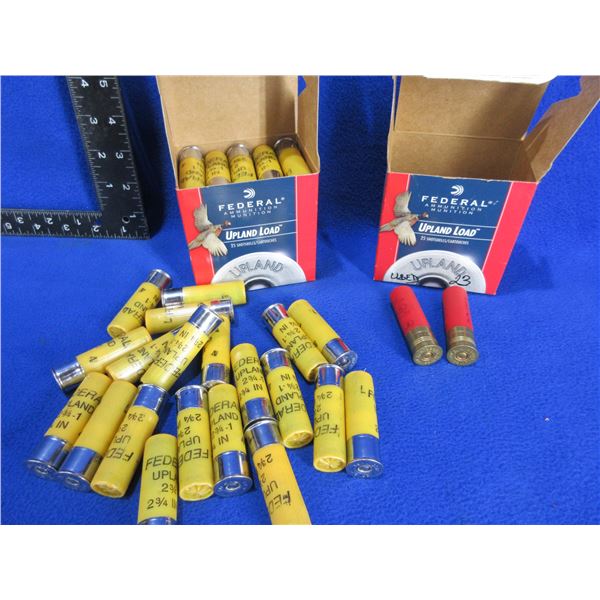 20 Ga. 2 3/4" 4 Shot Upland Load Federal Shotshells