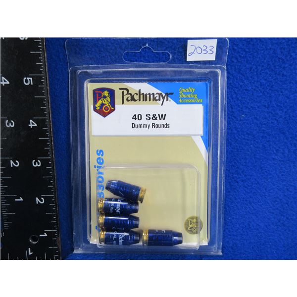 NEW - Pachmayr 40 S&W Dummy Rounds - Pack of 5