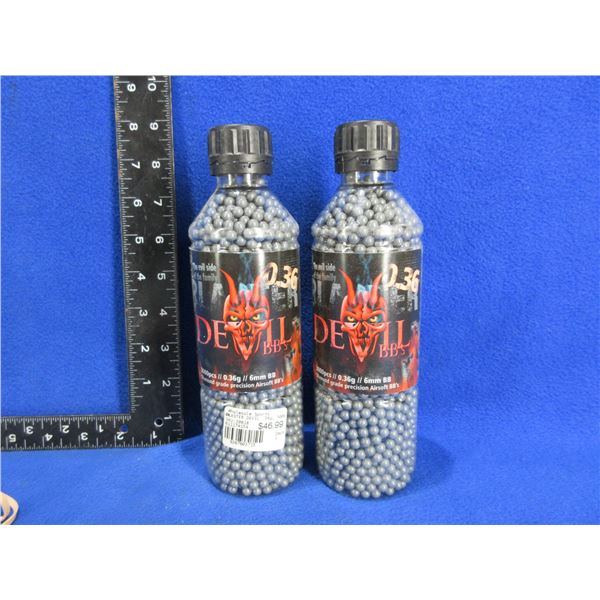 Blaster Devil Airsoft BB's - 0.36g/6mm BB