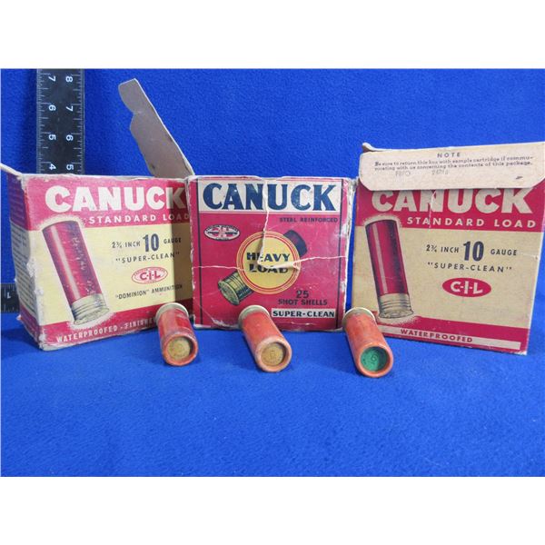 Collector Ammo - 10 Ga. 2 3/4" Canuck Paper Shotshells