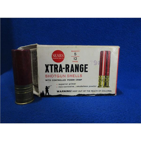 Collector Ammo - 12 Ga. 2 3/4" 00 Buck Sears Shotshells