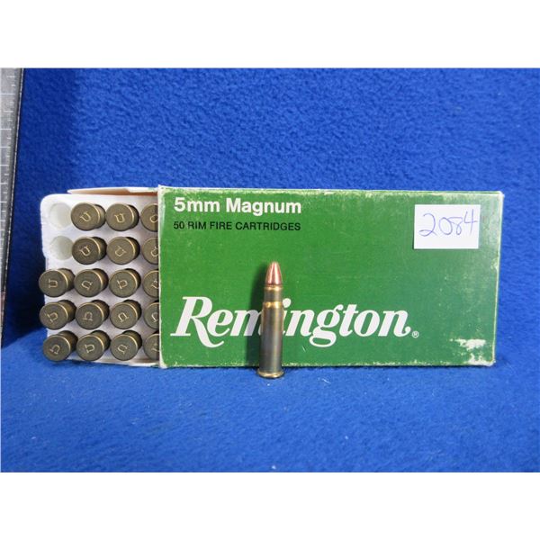 5MM Mag 38gr HV HP Power-Lokt Remington Cartridges