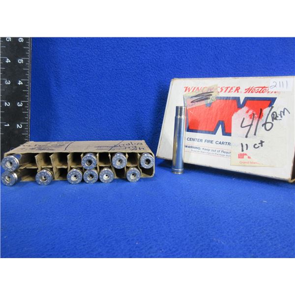 Brass Only - 416 Rem. Mag R P Headstamp Deprimed