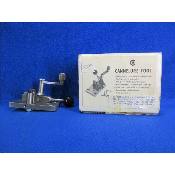 CH Tool & Die Cannelure Tool with Original Box