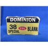 Image 2 : Collector Ammo - 38 Spl Blank CIL Dominion Cartridges