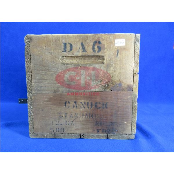 CIL Canuck Wood Ammo Box - 14" x 9 1/4" x 8 3/4" Deep