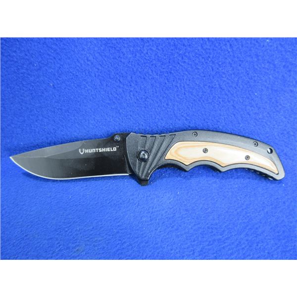 Huntshield Folding Blade Locking Knife - 3 1/2" Blade