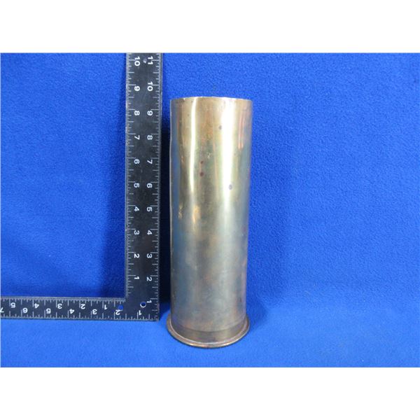 3" Brass Shell - Marked Aug, 1918, FN ST 135