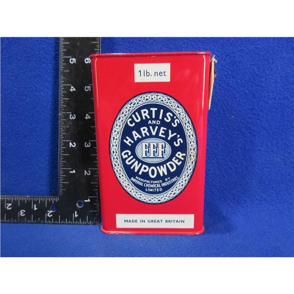 Collector Powder Tin - Curtis's & Harvey's FFF Gunpowder
