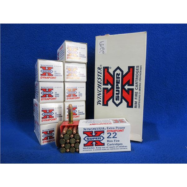 22 LR 40gr Dynapoint SuperX Winchester Cartridges