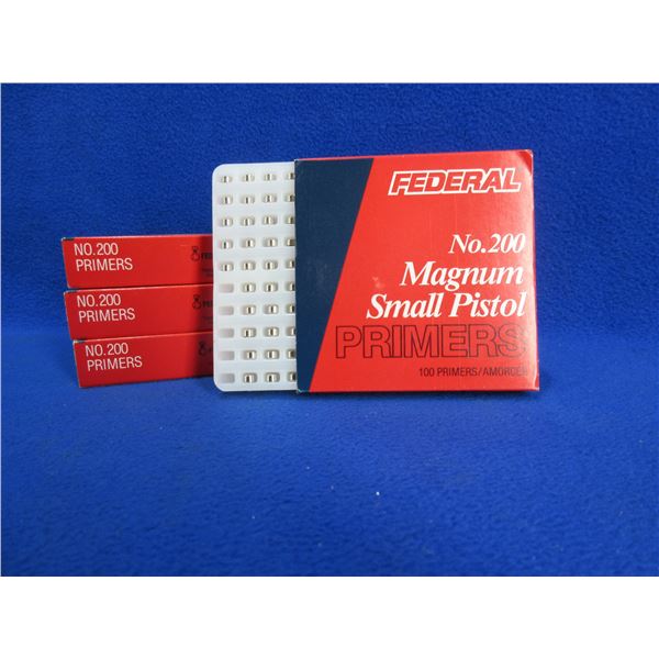 Federal No. 200 Magnum Small Pistol Primers