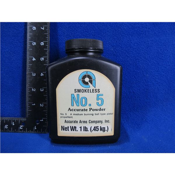 Accurate Arms No. 5 Smokeless Powder