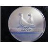 Image 2 : Pigeon Racing Medal - Silver Plated - Engraved 1959 FULDA SPFR. DABRUNZ