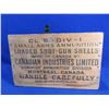 Image 2 : CIL Canuck Wood Ammo Box - 14" x 9 1/4" x 8 3/4" Deep