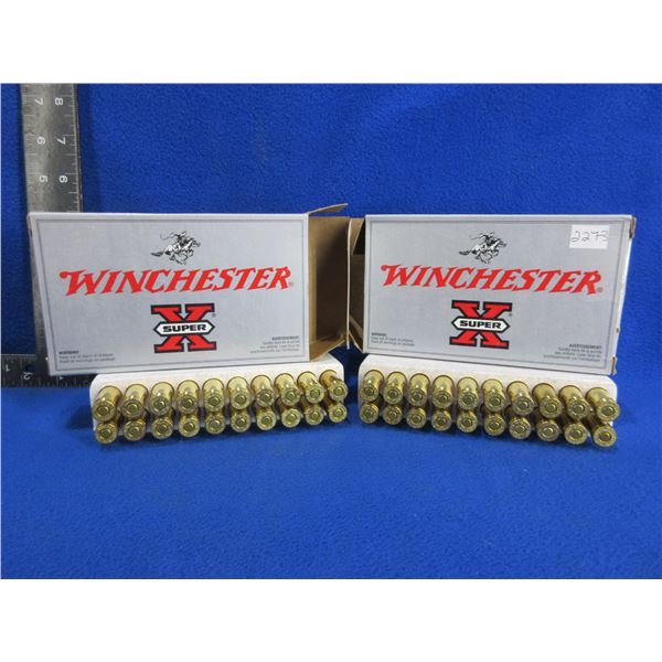 243 Win. 100gr PP SuperX Winchester - 2 Boxes of 20
