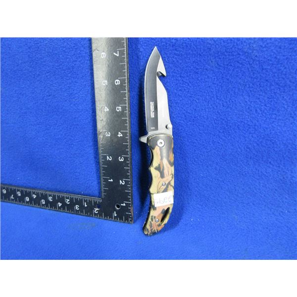 Folding Blade Locking Knife - 3" Blade - Tactical Team