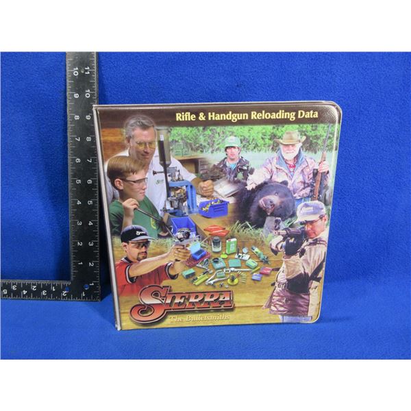 1 Book - Sierra Rifle and Handgun Reloading Data