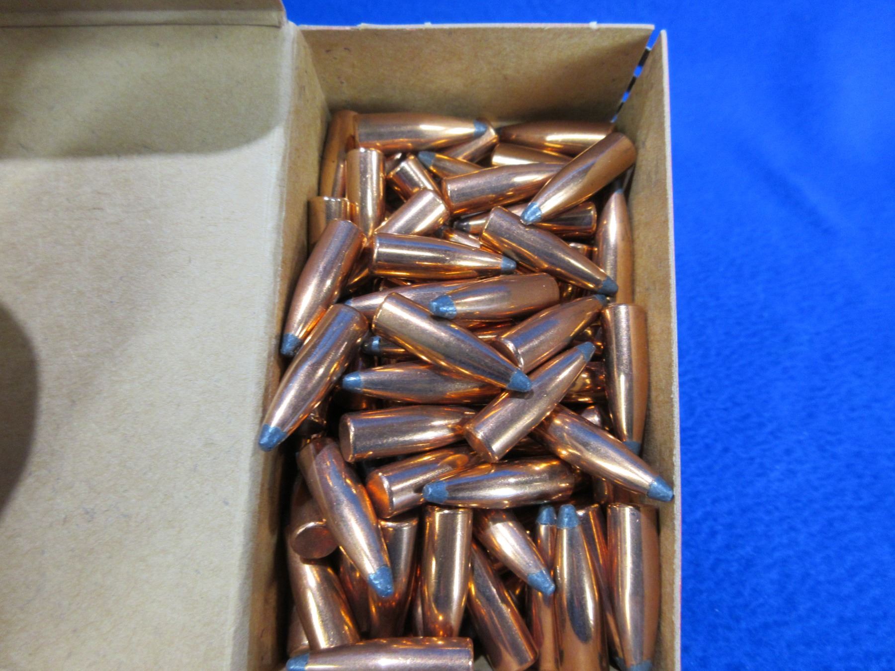 25 Cal. ..257" 87gr Spire Point Hornady Bullets Box of 95