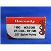 Image 2 : 25 Cal. ..257" 87gr Spire Point Hornady Bullets - Box of 95