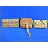 Image 1 : 2 Leather Pouches and Leather Cartridge Holder