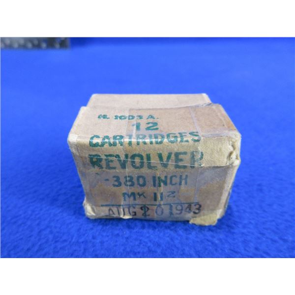 Collector Ammo - .380" Military Revolver Cartridges