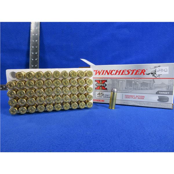 45 Colt 250gr LFN Cowboy Action Winchester Cartridges