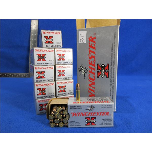 22 LR 40gr HV SuperX Winchester Cartridges - Carton of 500