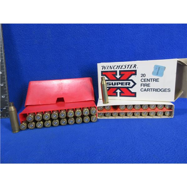 Brass Only - 243 Win. Unprimed - 2 Boxes of 20