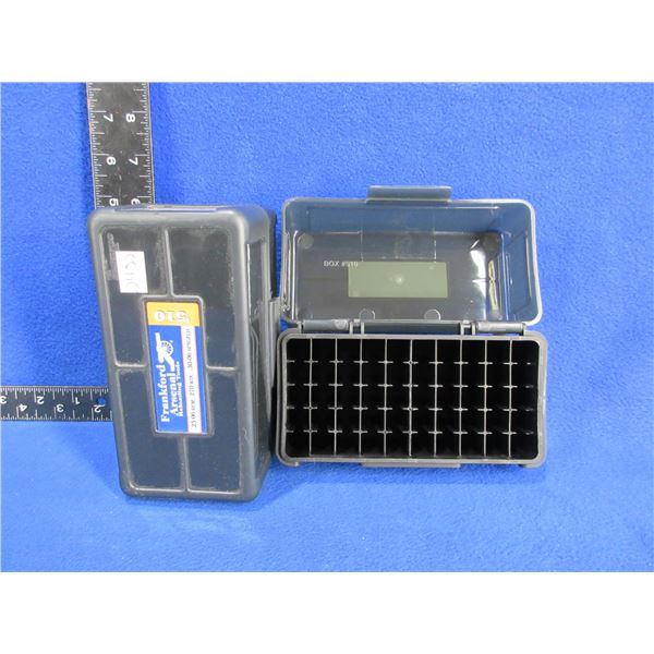 2 Empty Ammo Boxes - 25-06, 270 Win., 30-06